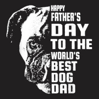 Boxer Happy Father's Day To The Best Dog Dad Fathers Day T-shirt | Artistshot