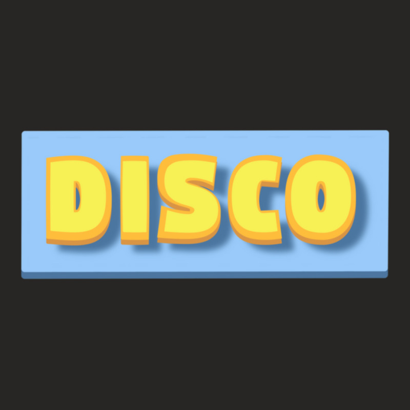 Disco Display Banner Ladies Fitted T-Shirt by SamaraMcCullou | Artistshot