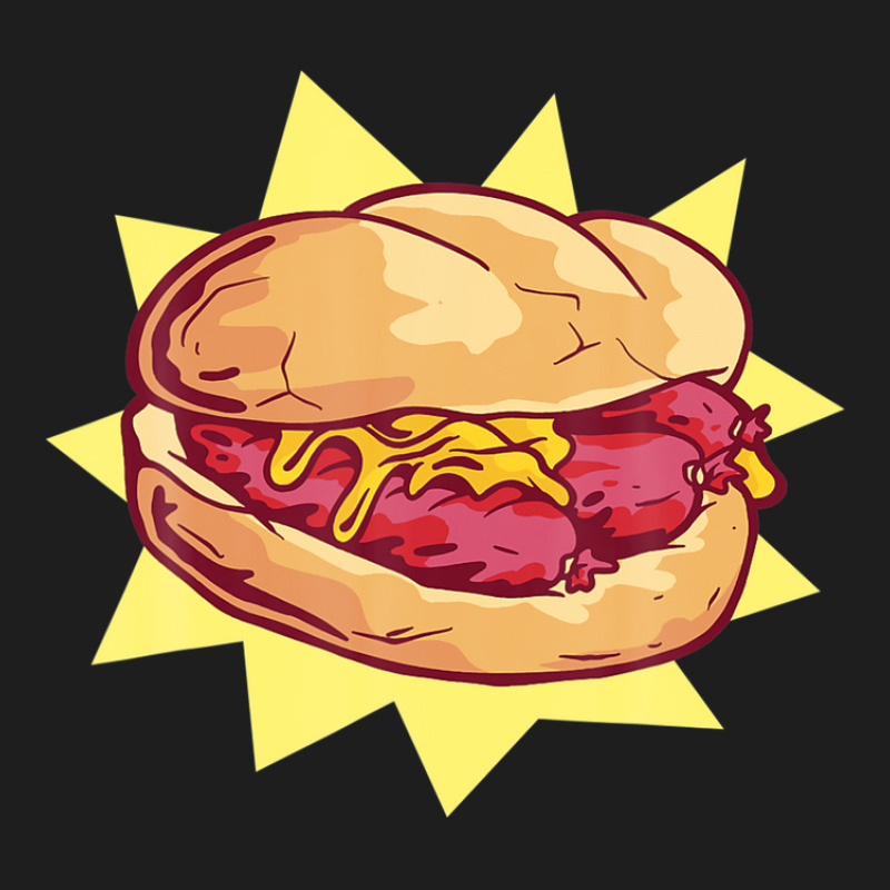 Sausage Sandwich Fast Food Classic T-shirt by beastonkriss | Artistshot