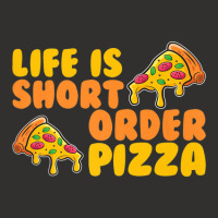 Life Is Short Order Pizza Champion Hoodie | Artistshot