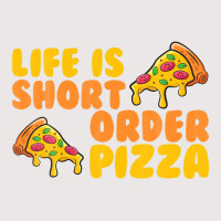 Life Is Short Order Pizza Pocket T-shirt | Artistshot