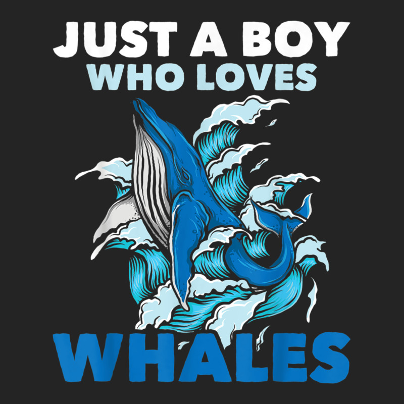 Just A Boy Who Loves Whales Marine Biologist Whale Lover 3/4 Sleeve Shirt by liqualyfu | Artistshot