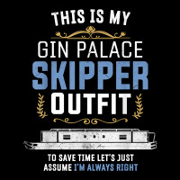 Canal Boat & Narrowboat Gin Palace Skipper For Boat Owner T Shirt Adjustable Cap | Artistshot