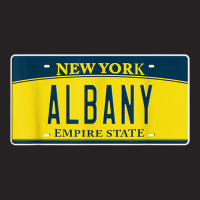 Albany Ny New York Upstate Capital Hometown License Plate T Shirt Vintage Cap | Artistshot