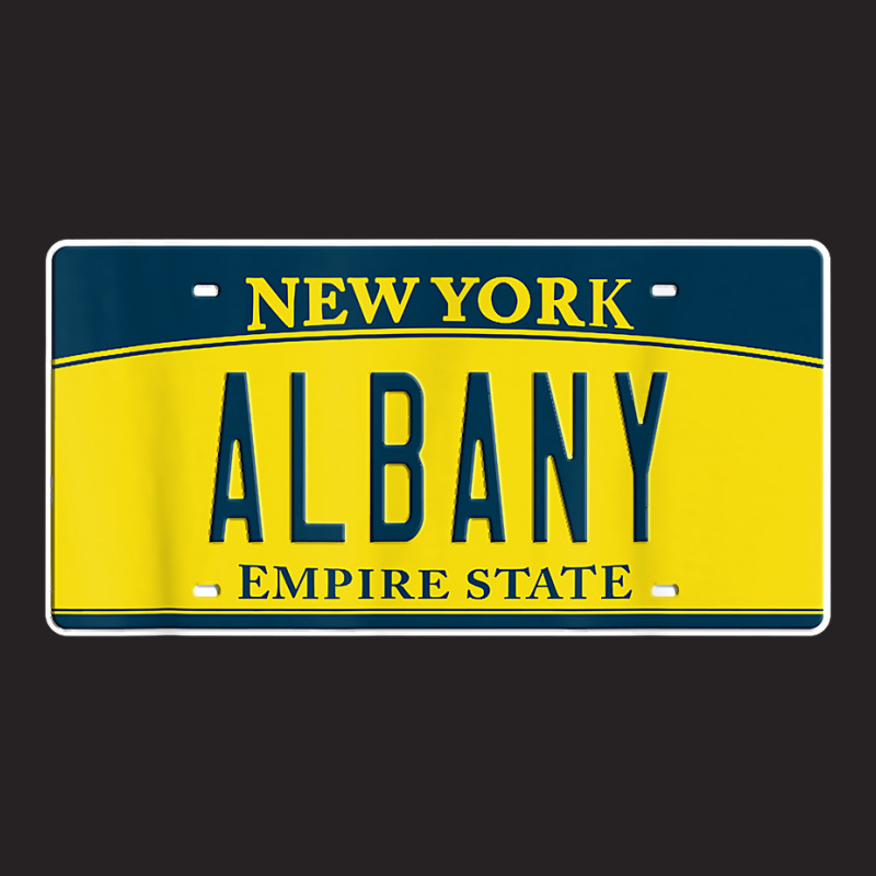 Albany Ny New York Upstate Capital Hometown License Plate T Shirt Vintage Cap by rowenapas5d | Artistshot