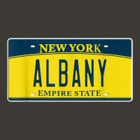 Albany Ny New York Upstate Capital Hometown License Plate T Shirt Bucket Hat | Artistshot