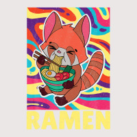 Red Panda Ramen Noodle Japan Cuisine Japanese Asian Food Pocket T-shirt | Artistshot