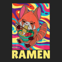 Red Panda Ramen Noodle Japan Cuisine Japanese Asian Food 3/4 Sleeve Shirt | Artistshot