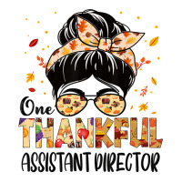 Assistant Director One Thankful Thanksgiving Fall Autumn T Shirt Youth Zipper Hoodie | Artistshot