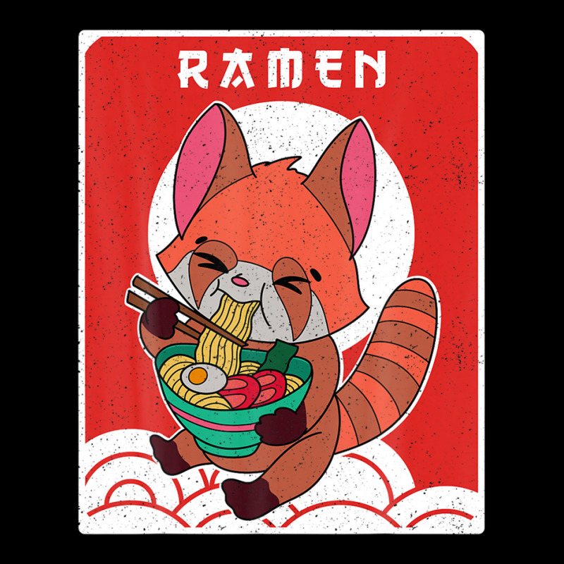 Red Panda Ramen Noodle Japan Cuisine Japanese Asian Food Graphic Youth T-shirt by beastonkriss | Artistshot