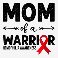 Mom Of A Warrior, Red Ribbon Hemophilia Awareness T Shirt Adjustable Cap | Artistshot