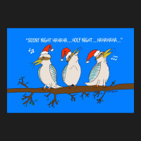 Australian Christmas Laughing Aussie Kookaburra Birds Greeting Card Classic T-shirt | Artistshot