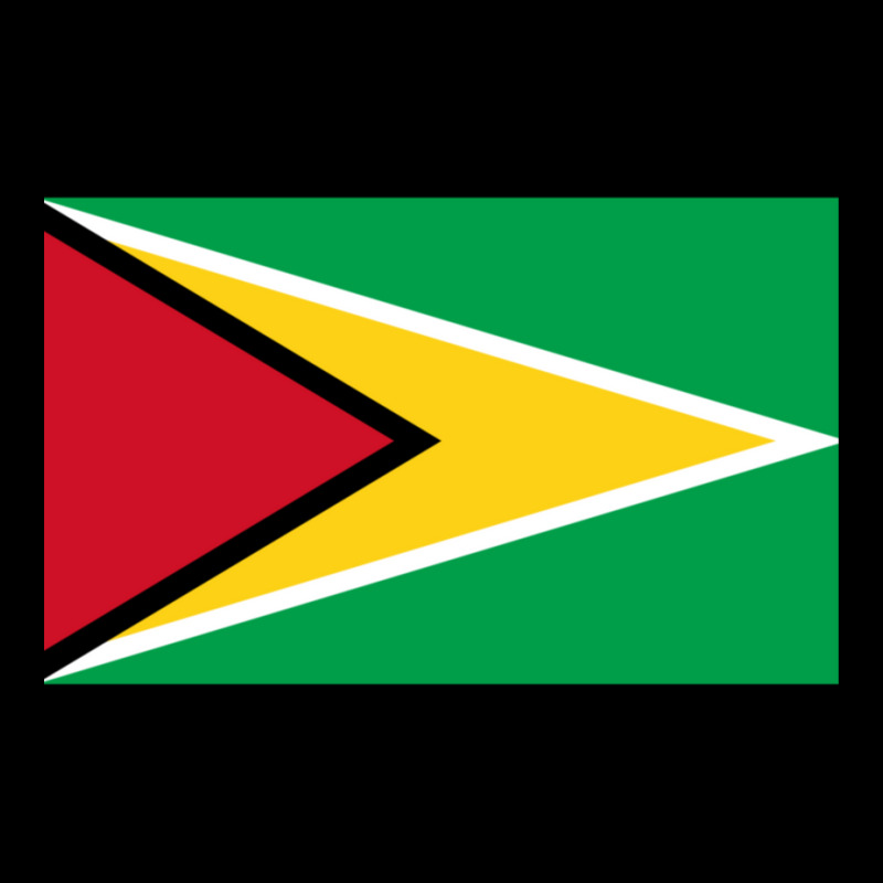 National Flag Of Guyana V-Neck Tee by DemetriusWatkinsSr | Artistshot