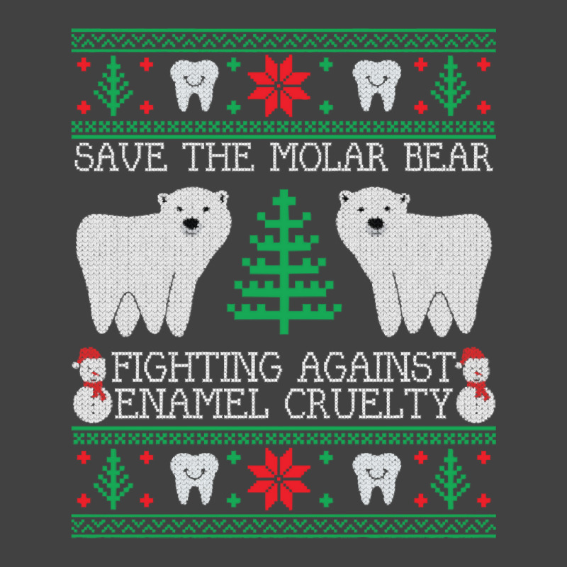 Save The Molar Bear Dental Dentist Ugly Christmas Sweaters Sweatshirt Vintage T-Shirt by annien | Artistshot