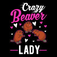 Beaver T  Shirt Crazy Beaver Lady T  Shirt Men's 3/4 Sleeve Pajama Set | Artistshot