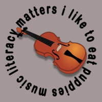 Music Literacy Matters I Like To Eat Puppies Vintage Hoodie | Artistshot