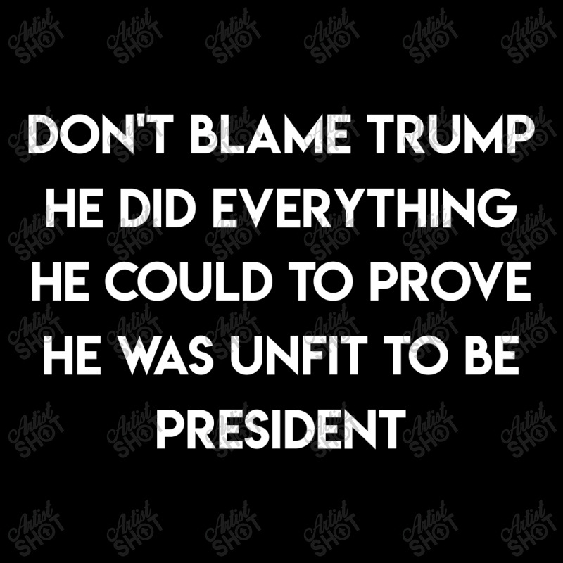 Don't Blame Trump Baby Tee by BLUEBUBBLE | Artistshot