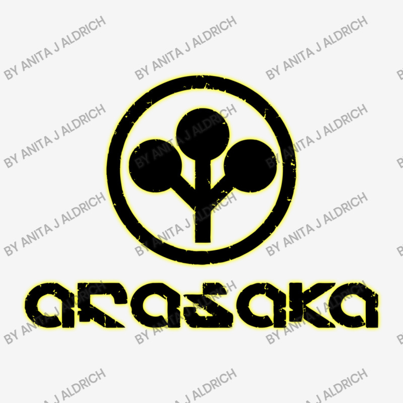 Arasaka Crop Silver Rectangle Keychain | Artistshot