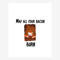 Burning Bacon Graphic Adjustable Cap | Artistshot