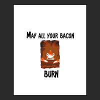 Burning Bacon Graphic Printed Hat | Artistshot