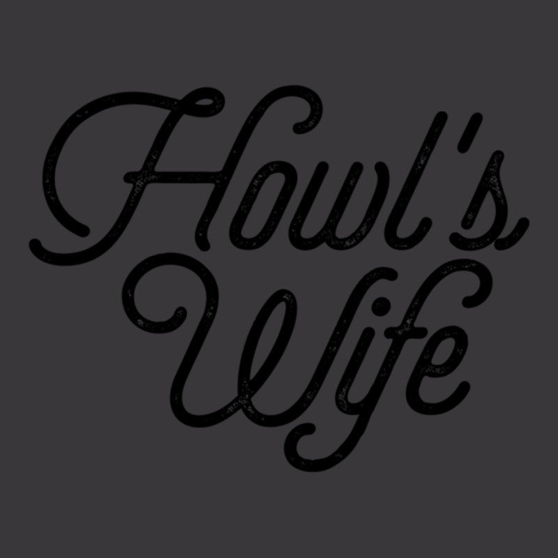 Howls Wife Lettering Ladies Curvy T-Shirt by JOHNCOLLIER | Artistshot