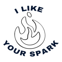 I Like Your Spark, Howls Moving Castle, Calcifer V-neck Tee | Artistshot