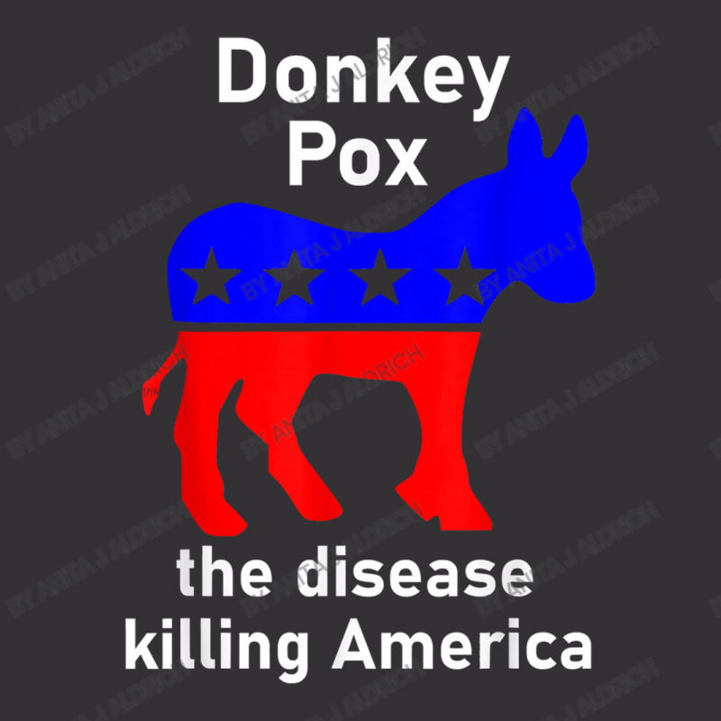 Donkey Pox Donkey Political Funny Satire Vintage Short by Anita J Aldrich | Artistshot