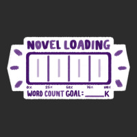 Novel Loading Progress Bar Tracker Purple Exclusive T-shirt | Artistshot