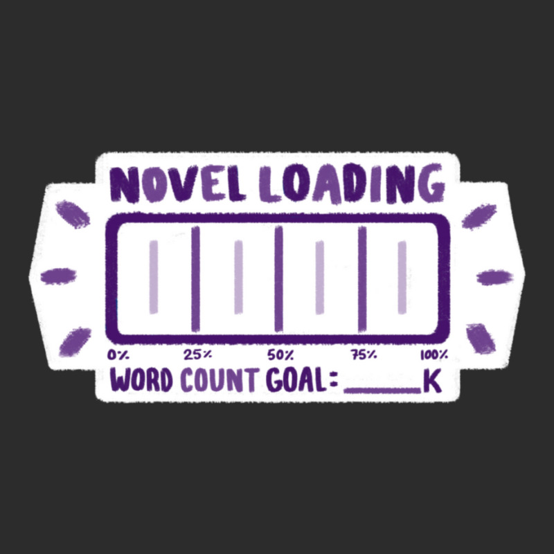 Novel Loading Progress Bar Tracker Purple Exclusive T-shirt by DemetriusWatkinsSr | Artistshot