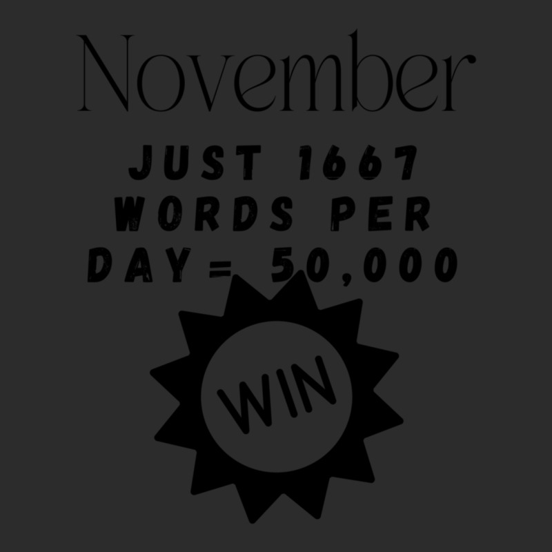 November Write Your Novel Design For Authors Exclusive T-shirt by DemetriusWatkinsSr | Artistshot