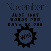 November Write Your Novel Design For Authors Men Denim Jacket | Artistshot