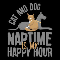 Cat And Dog Naptime Is My Happy Hour                      (2) Pocket T-shirt | Artistshot