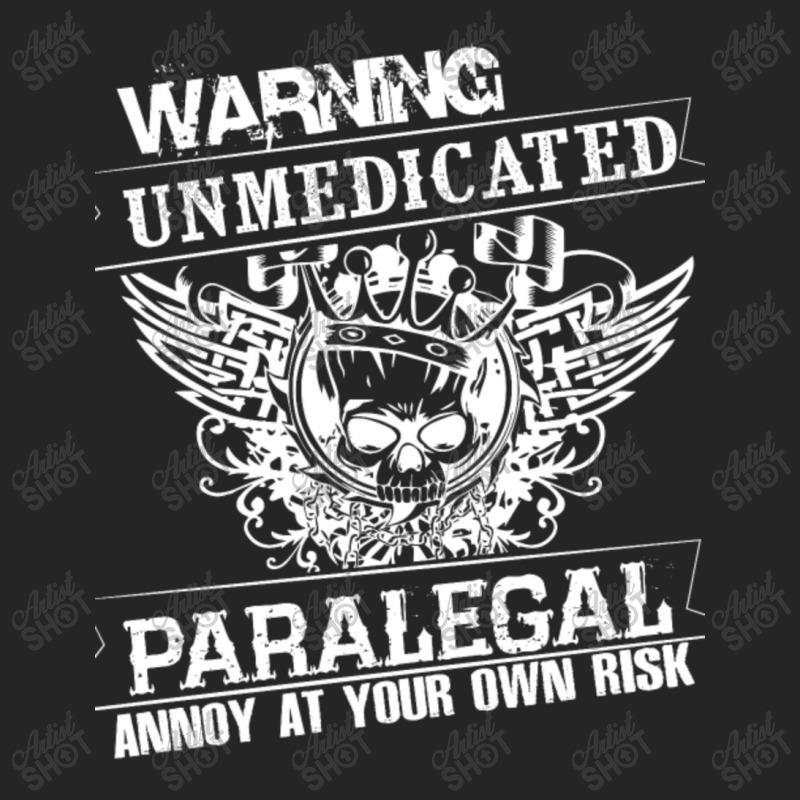 Unmedicated Paralegal T Shirt Unisex Hoodie | Artistshot