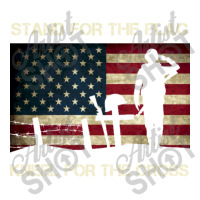 Us Military Stand For The Flag Kneel For The Cross V-neck Tee | Artistshot