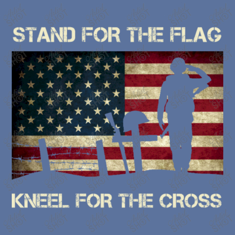 Us Military Stand For The Flag Kneel For The Cross Lightweight Hoodie | Artistshot