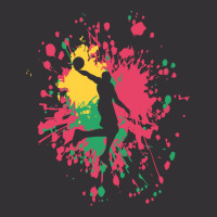 Basketball Paint Splash T  Shirt Basketball Center Dunk Color Splash T Vintage Short | Artistshot