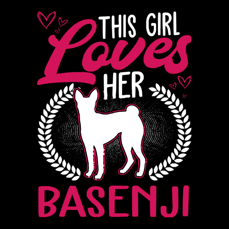 Basenji T  Shirt This Girl Loves Her Basenji T  Shirt Lightweight Hoodie by pumpkinslanguid | Artistshot