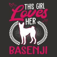 Basenji T  Shirt This Girl Loves Her Basenji T  Shirt Champion Hoodie | Artistshot