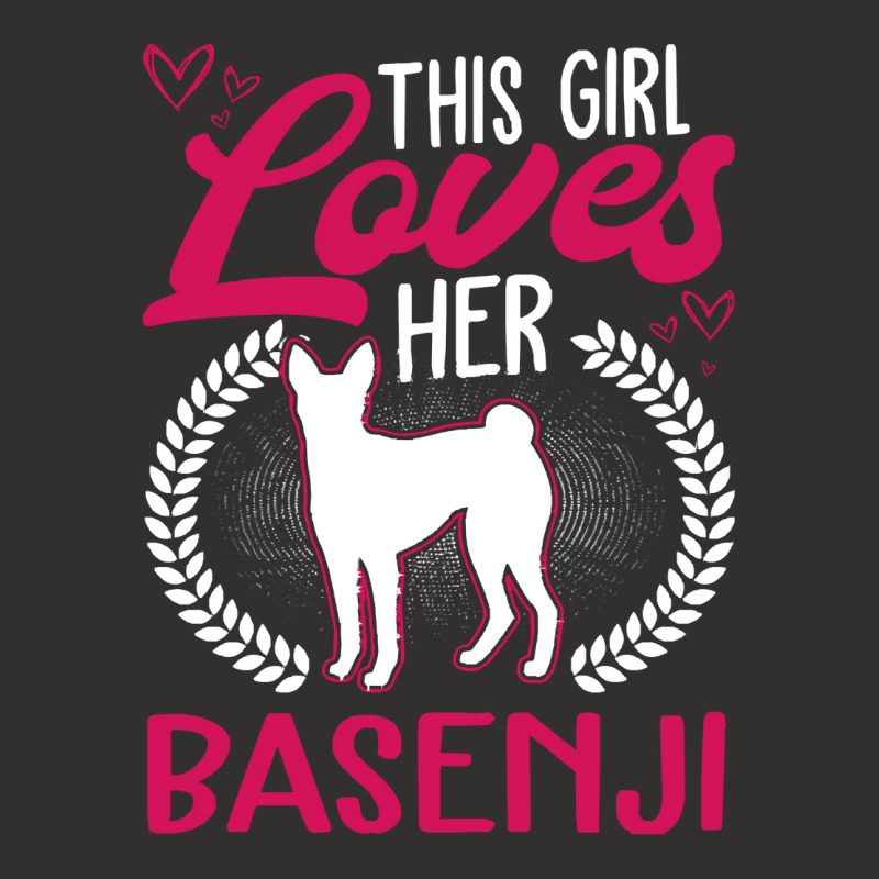 Basenji T  Shirt This Girl Loves Her Basenji T  Shirt Champion Hoodie by pumpkinslanguid | Artistshot