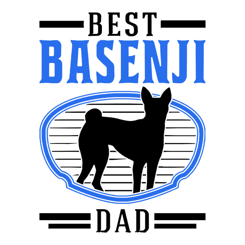 Basenji T  Shirt Best Basenji Dad Congo Terrier T  Shirt (1) V-Neck Tee by pumpkinslanguid | Artistshot