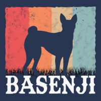 Basenji T  Shirt Basenji Retro Congo Terrier Vintage T  Shirt (1) Men Denim Jacket | Artistshot