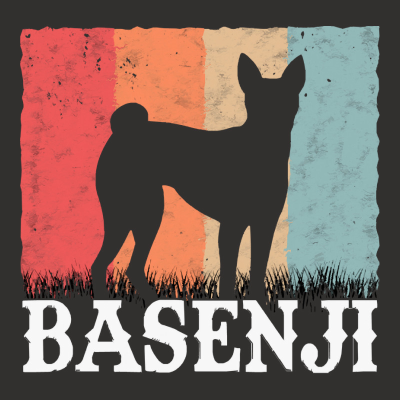 Basenji T  Shirt Basenji Retro Congo Terrier Vintage T  Shirt (1) Champion Hoodie by pumpkinslanguid | Artistshot