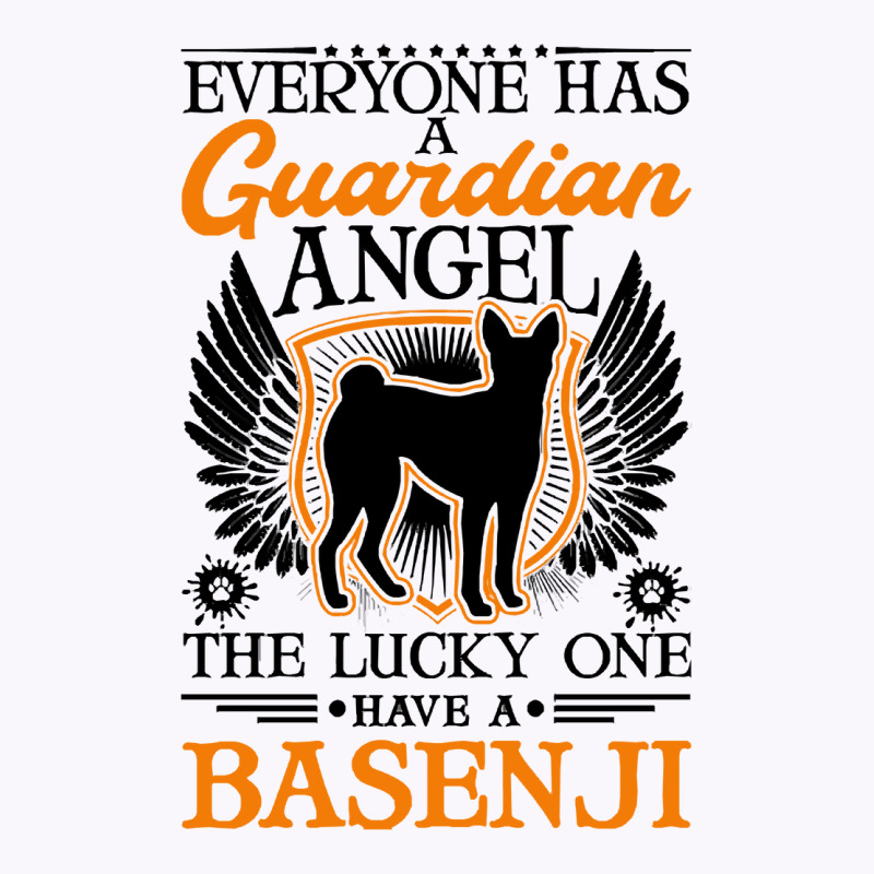 Basenji T  Shirt Basenji Moon Guardian Angel T  Shirt (4) Tank Top by pumpkinslanguid | Artistshot