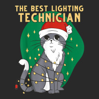 Best Lighting Technician Cat Lover Christmas Kitten Cat Xmas T Shirt Printed Hat | Artistshot