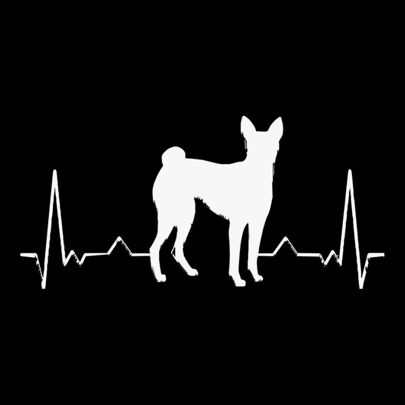 Basenji T  Shirt Basenji Heartbeat T  Shirt (1) V-Neck Tee by pumpkinslanguid | Artistshot