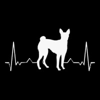 Basenji T  Shirt Basenji Heartbeat T  Shirt (1) Men's 3/4 Sleeve Pajama Set | Artistshot