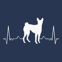 Basenji T  Shirt Basenji Heartbeat T  Shirt (1) Men Denim Jacket | Artistshot