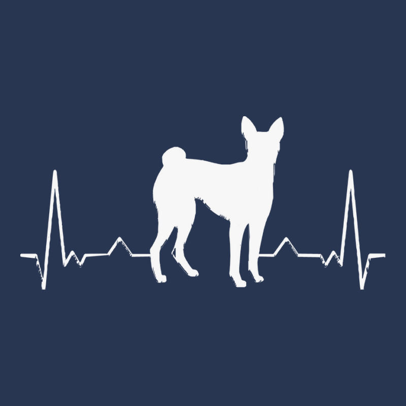 Basenji T  Shirt Basenji Heartbeat T  Shirt (1) Men Denim Jacket by pumpkinslanguid | Artistshot