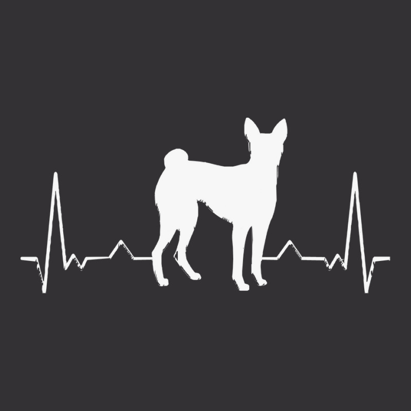 Basenji T  Shirt Basenji Heartbeat T  Shirt (1) Vintage Hoodie by pumpkinslanguid | Artistshot