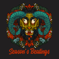 Season’s Beatings Krampus T-shirt | Artistshot